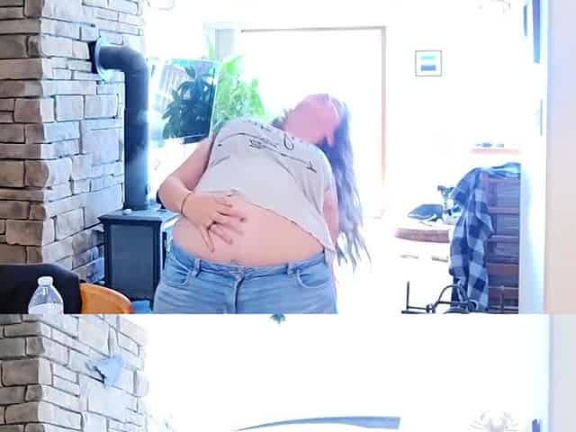 Hottest brunette solo webcam masturbation 2