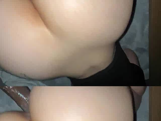 Blonde babe takes black cock