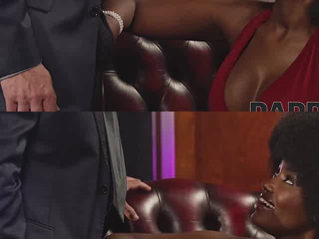 George Uhl enjoys watching his chubby wife with a black guy