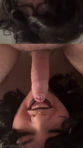 Real Pair Homemade Oral-sex! Ahegao Facial