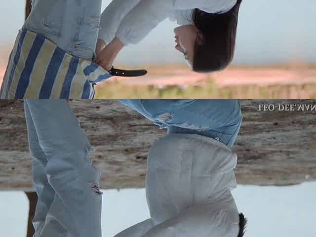 Risky Blowjob On The Beach For A Friend