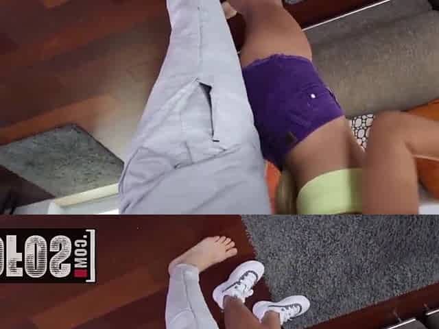 Tiny fit Amateur Anna Mae gets pounded POV - MOFOS