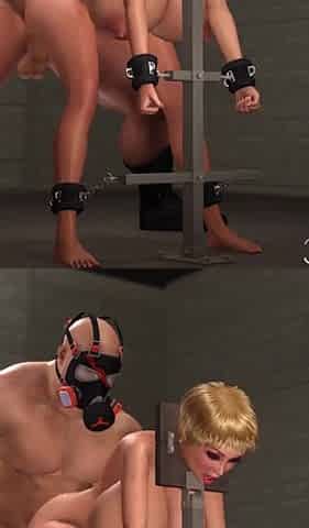 Big-titted young sexy blonde gets fucked hard by big cock