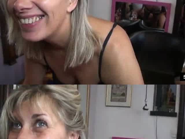 Lisa group-fucked by 5 men