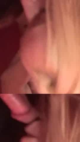 Busty blonde slut and her friend get banged at the orgy
