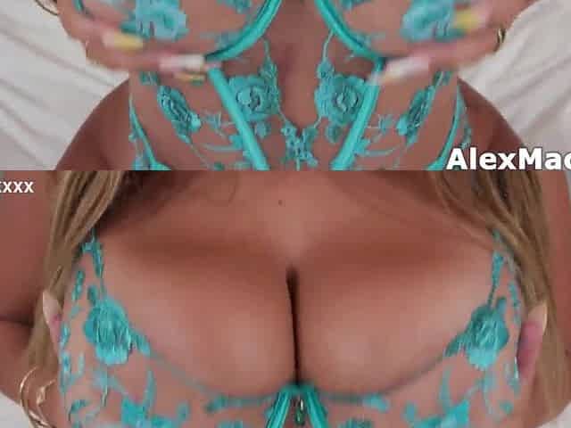 All Natural Large Melons Dominant-bitch Alanna Pow lets me use her constricted cunt.