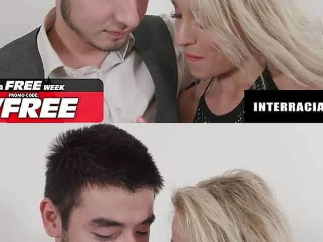 Blonde Babe 1st Time BBC Cuckold - Isabel Rose - InterracialVision