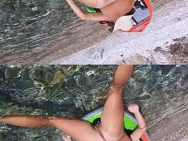 Rough Anal Sex with a Small-Breasted Amateur