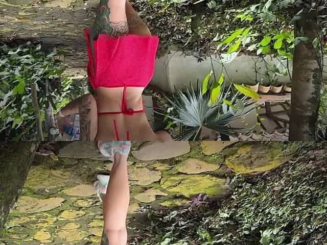 I Went Jogging with My Friend in the Woods and Ended up with My Cock in Her Mouth and Cumming on Her Tongue