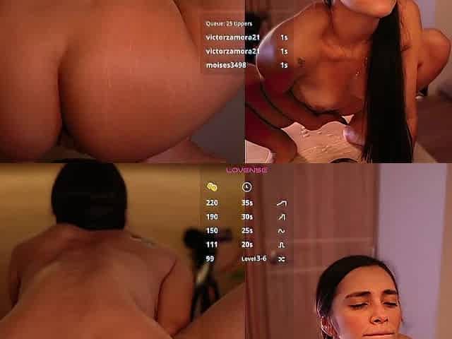 Her schlong screams with golden shower delight