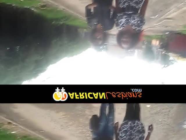 Young black lesbians fingering in Africa