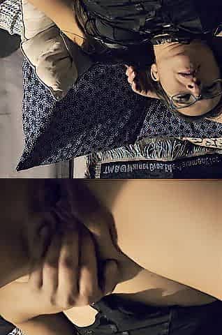Rubbing my vagina with my BFF spouse. DON'T TELL HER!