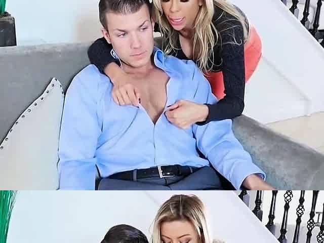 Mylf - Big Titted Milf Alexis Fawx Seduces College Boy And