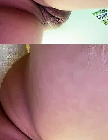 Close up solo beauty toying ass