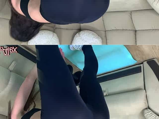 Fitness Girl Fucked and Cum Roughly in Pussy