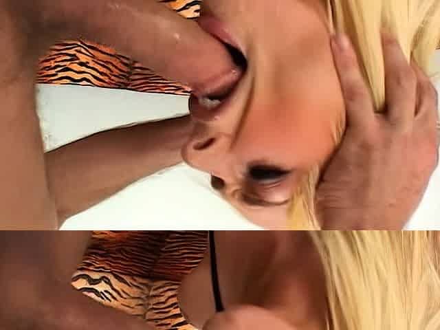 Amateur blondes pov blowjob and hardcore fun with lucky dude