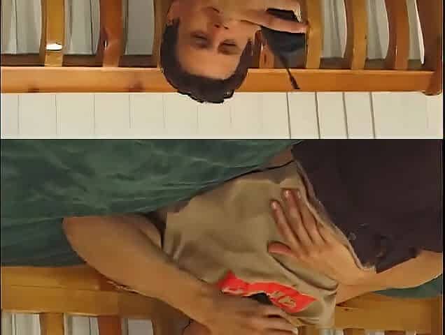 Sexy ebony nurse in nylons gets pounded and creamed by a white man in daybed