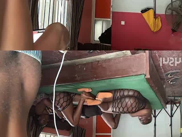Behind the scene (total shutdown between three black slay Queens and Janbari)