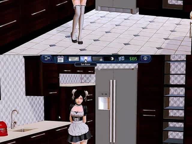 18+ Harem Hotel: Personal Elf Maid on Her Service