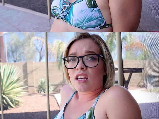 Brunette hookup amateur blowjob and dirtytalk sexdate