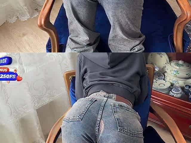 Coarse a bit of booty for a sexy stepsis. Torn jeans and taut dark hole
