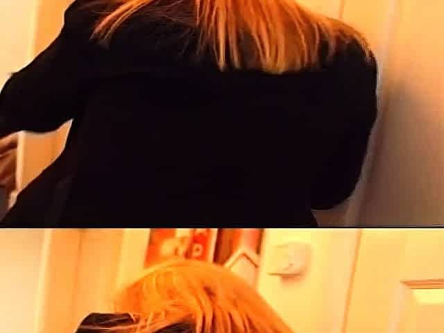 Natural busty blonde blowjob and banging POV