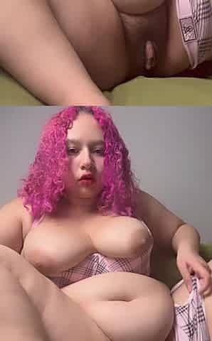 Aamira Faith Ardalan plays with her fat pussy - Anal