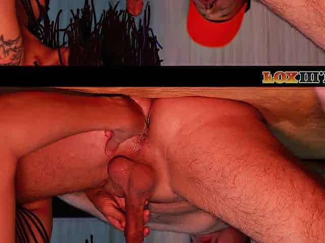 Hunk booty fingering and dick sucking untill prostate milking