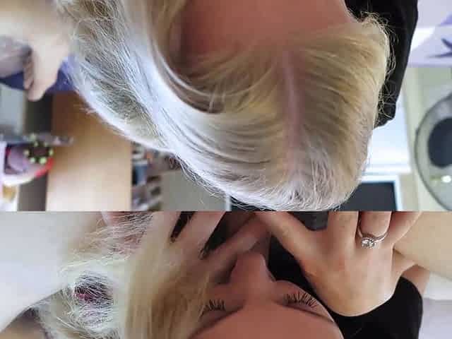 Cfnm blonde blowjob and fucking