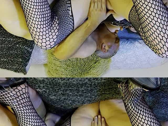 Licking A Grannys Pussy P1