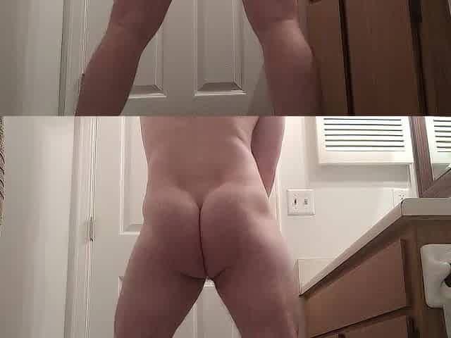 Jerking my plump ROD for a thick EJACULATION