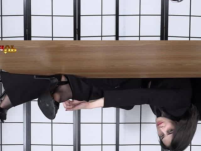 Sexy Secretary Scarlett Takes a Break From Work to Do a Hot Footjob on a Dildo