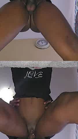 Black Schoolgirl Takes It Hard & Unfathomable From Behind