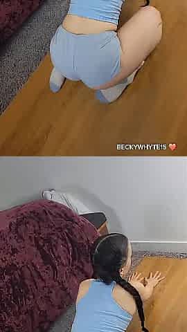 Bouncing My Bubble Booty In Your Face In Petite Shorts ????????