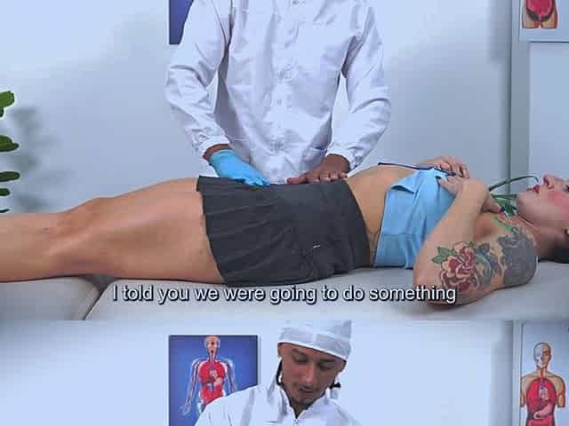 Colombian MILF Goes to the Doctor for Her Tight Asshole and Fucks Her Doctor with the Huge Cock