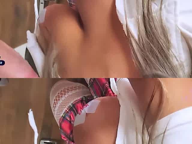 18 y/o latina seduces prof with huge jugs and bum - XXX!