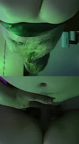 Mild golden-haired bang vagina