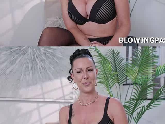 Big tits milf Texas Patti face fucked by big black cock