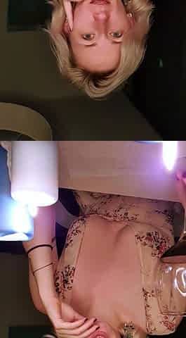 Amateur Webcam Cute Teen Plays Solo with Big Dildo