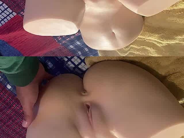The large sex adult doll that I can touch feel soft snatch.