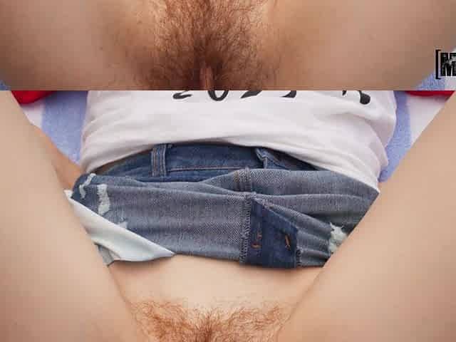 Jessica Marie gets her hairy pussy fucked by Johnny Love