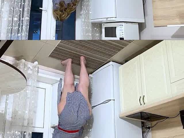 mother I'd like to fuck loves it when a large dong is inserted into her butt instead of breakfast