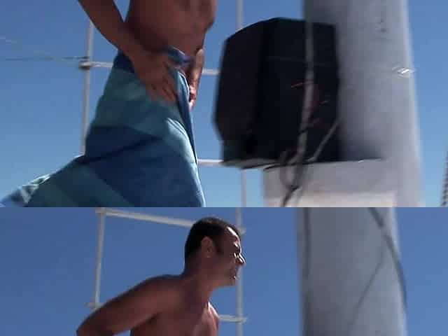 Babalu Likes Jock In Her Holes Whilst Cruising The Sea