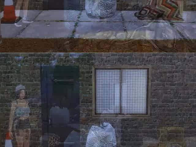 Hot oriental playgirl screwed by hobo in abandoned building