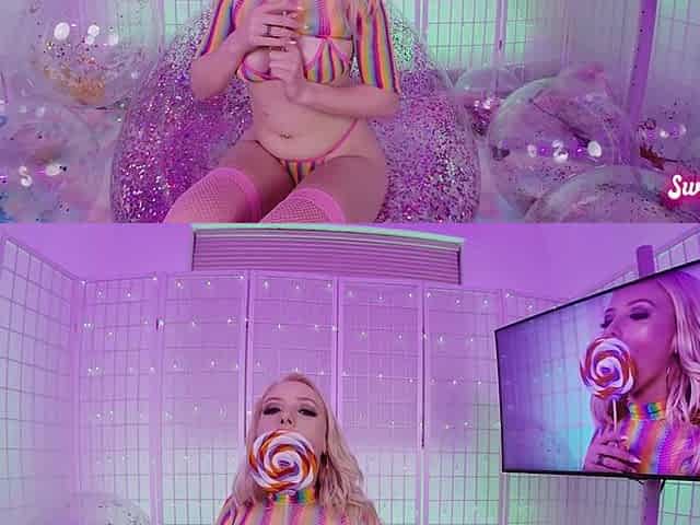 Sweet Dixie Sloppy POV Blowjob