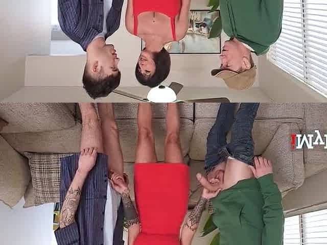 Fighty Step Sons Bang Step Mamma Spit Roast- Shay Fox, Enzo East, Rion King