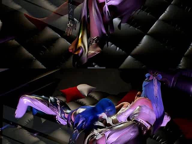 Threesome Motion-captured Goddess - 3D Animation Hentai