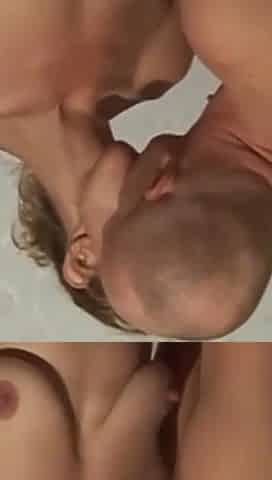 Curly Blonde Slut Sharon Sucking and Fucking