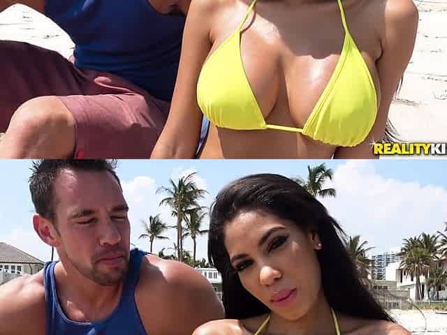 Lustful bimbo exciting adult video
