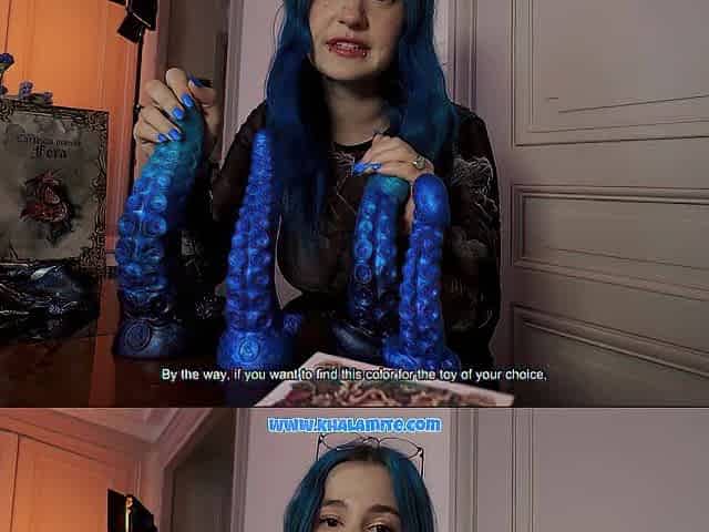 This toy will make your boss cum like a Daemon - POV Role Play by a Unshaved Frenchwoman